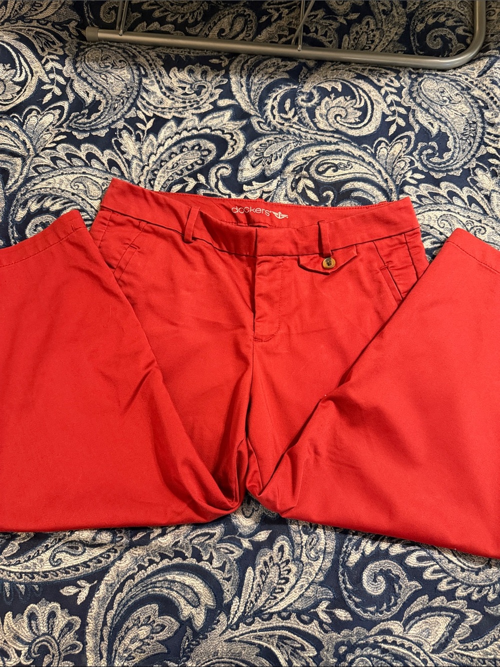 Dockers Red capri Casual Chino Pants